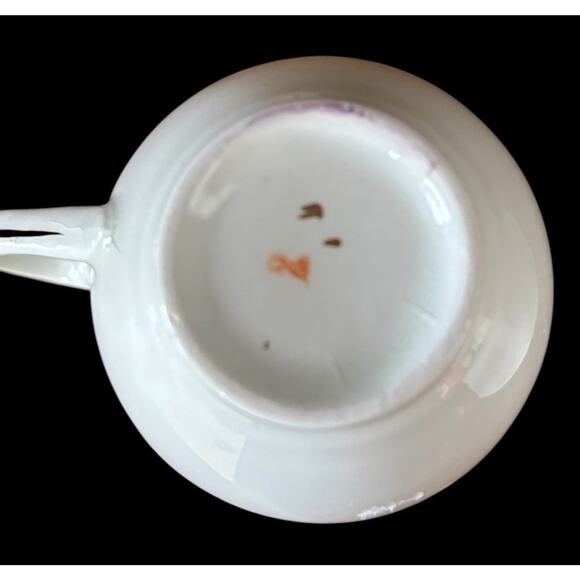 Grindley "Wrenbury" Expresso Demitasse Cup and Saucer England Vintage Porcelain - Picture 6 of 8